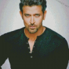 Actor Hrithik Roshan Diamond Paintings