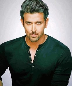 Actor Hrithik Roshan Diamond Paintings