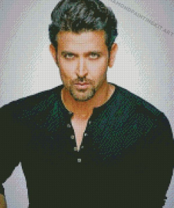 Actor Hrithik Roshan Diamond Paintings