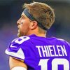 Adam Thielen American Footballer Diamond Paintings