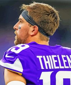 Adam Thielen American Footballer Diamond Paintings