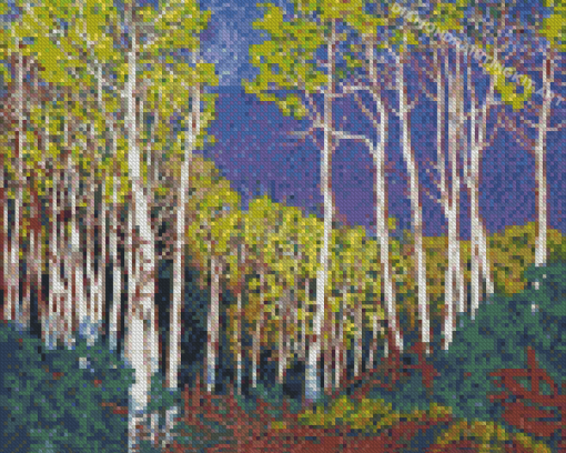 Aspen Red River Gustave Baumann Diamond Paintings