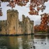 Autumn Bodiam Castle Diamond Paintings