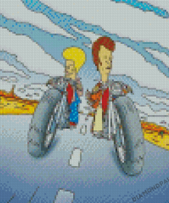 Beavis And Butt Head Characters Diamond Paintings