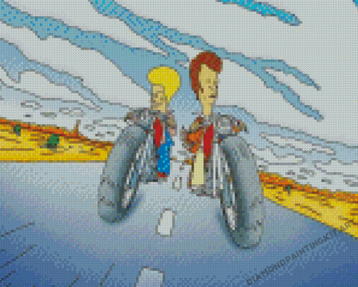 Beavis And Butt Head Characters Diamond Paintings