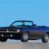 Black 1970 Plymouth Barracuda Diamond Paintings