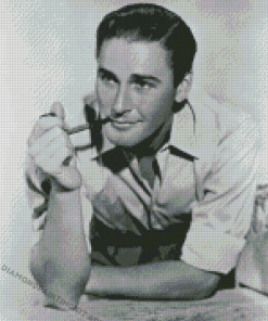 Black And White The Actor Errol Flynn Diamond Paintings