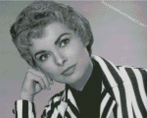 Black And White Janet Leigh Diamond Paintings