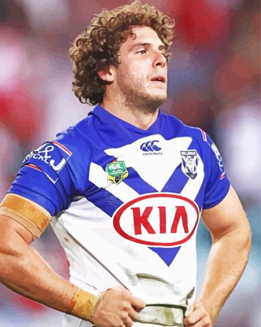 Canterbury Bulldogs Adam Elliott Diamond Paintings