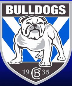 Canterbury Bulldogs Team Logo Diamond Paintings