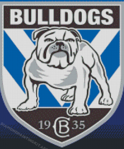 Canterbury Bulldogs Team Logo Diamond Paintings