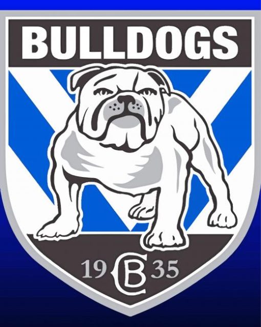 Canterbury Bulldogs Team Logo Diamond Paintings