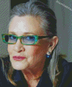 Carrie Fisher Actress Diamond Paintings