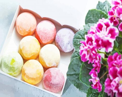 Colorful Sweet Mochi Diamond Paintings