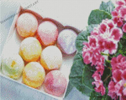 Colorful Sweet Mochi Diamond Paintings