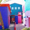 Colorful Buildings Barrio Tucson Diamond Paintings