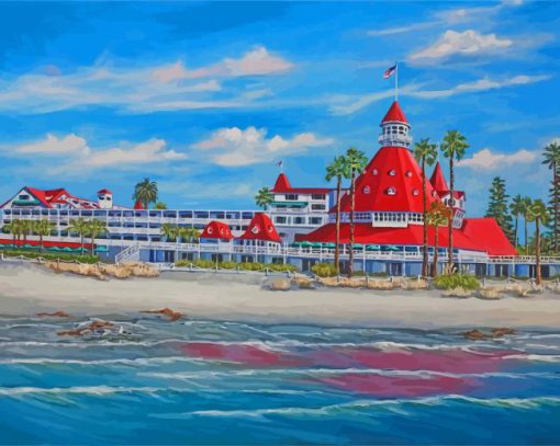 Coronado Island Seascape Diamond Paintings