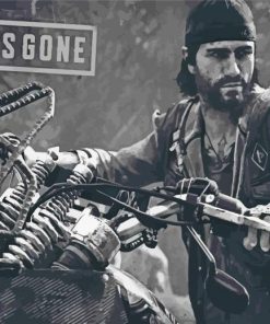 Days Gone Game Poster Diamond Paintings