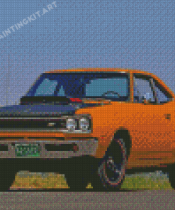 Dodge Super Bee Car Diamond Paintings