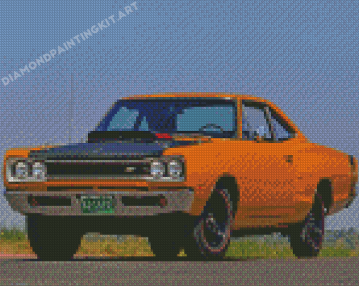 Dodge Super Bee Car Diamond Paintings