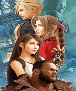 Final Fantasy VII Game Diamond Paintings