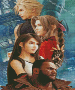 Final Fantasy VII Game Diamond Paintings