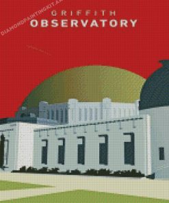 Griffith Observatory Poster Diamond Paintings