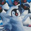 Happy Feet Penguin Diamond Painting