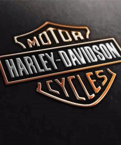 Harley Davidson Logo Diamond Paintings