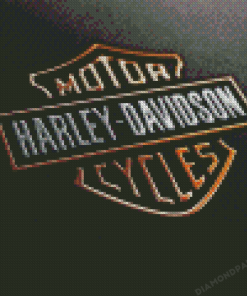 Harley Davidson Logo Diamond Paintings