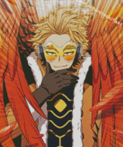 Hawks My Hero Academia Diamond Paintings