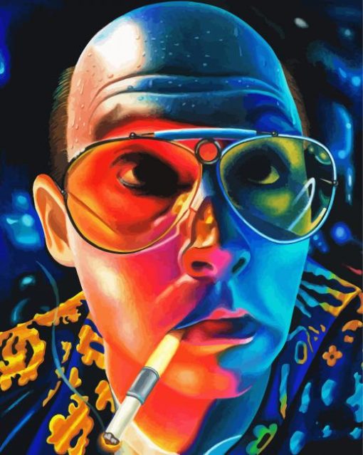 Hunter S Thompson Diamond Paintings