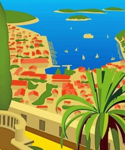 Hvar Poster Diamond Paintings