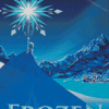 Illustration Frozen Poster Diamond Paintings