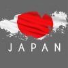 Illustration Japan Flag Diamond Paintings