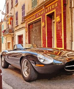 Jaguar E Type Diamond Paintings