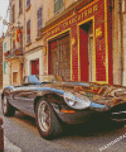 Jaguar E Type Diamond Paintings