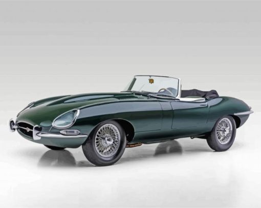 Jaguar Xke Diamond Paintings