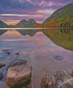 Jordan Pond Park Diamond Paintings