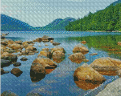 Jordan Pond Diamond Paintings