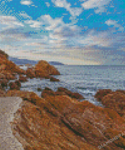 Lavandou Landscape Diamond Paintings