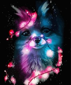 Light Magic Fox Diamond Paintings