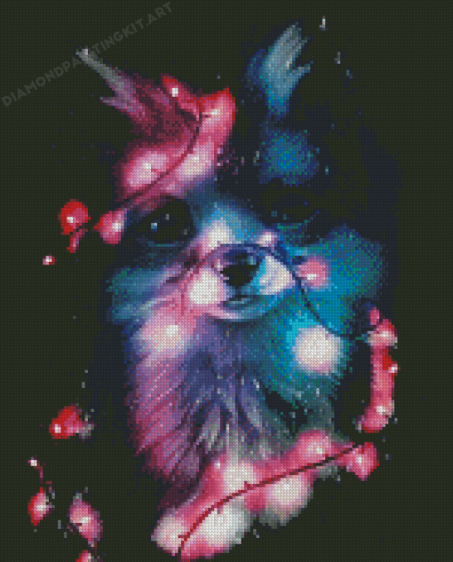 Light Magic Fox Diamond Paintings