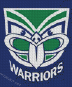 New Zealand Warriors Logo Diamond Paintings