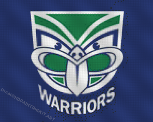 New Zealand Warriors Logo Diamond Paintings