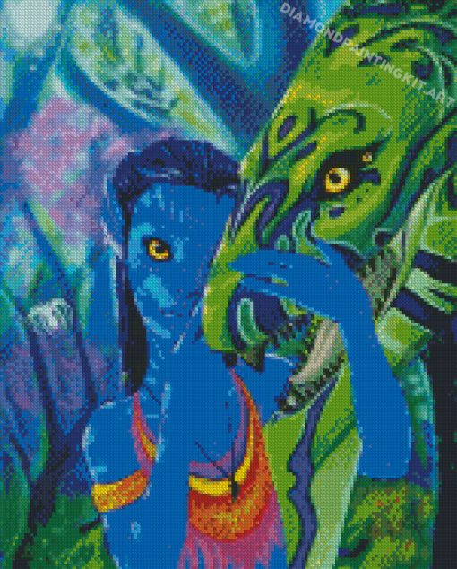 Neytiri And Ikran Diamond Paintings