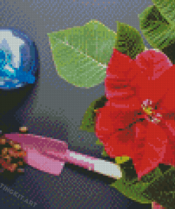 Poinsettia Diamond Paintings