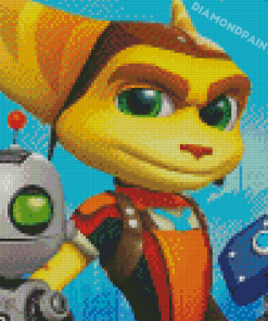 Ratchet And Clank Diamond Paintings