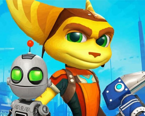 Ratchet And Clank Diamond Paintings