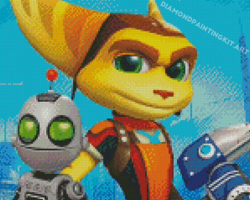 Ratchet And Clank Diamond Paintings